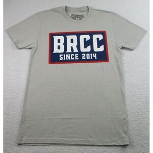 Black Rifle Coffee Company BRCC T‎ Shirt Mens Small Since 2014 Gray Soft Crew S